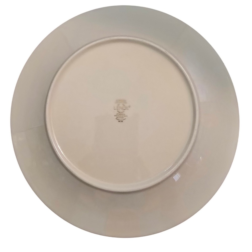 Set of‎ 8 LENOX JEWELED ACCENTS DIMENSION COLLECTION9-3/8" Luncheon - Picture 2 of 7